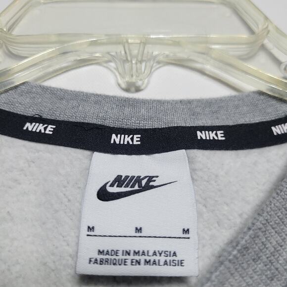 Oregon Ducks Nike Gray "OREGON" Wordmark Crewneck Sweatshirt Size MEDIUM - Picture 7 of 7